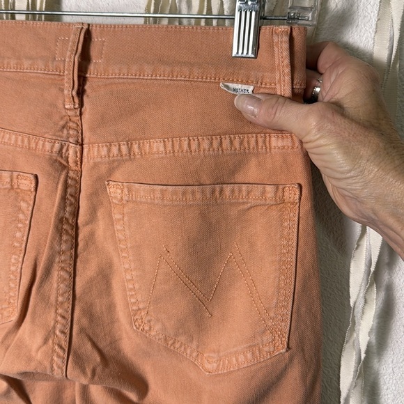 MOTHER The Insider Ankle Fray in Chalk it Up Size 26 - Picture 6 of 12